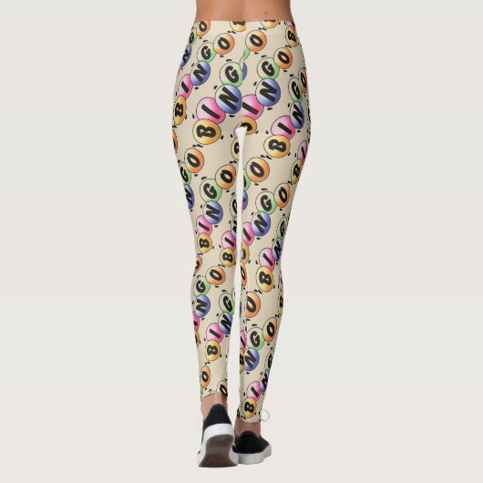Bingo-Leggings - Anpassen Leggings (Rückseite)