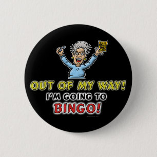 Bingo-Liebhaber Button