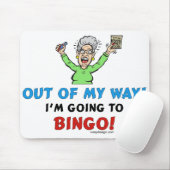 Bingo-Liebhaber Mousepad (Mit Mouse)