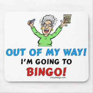 Bingo-Liebhaber Mousepad
