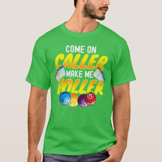 Bingo-Lotterie-Spiel Glücksspieler Kleine Familie T-Shirt