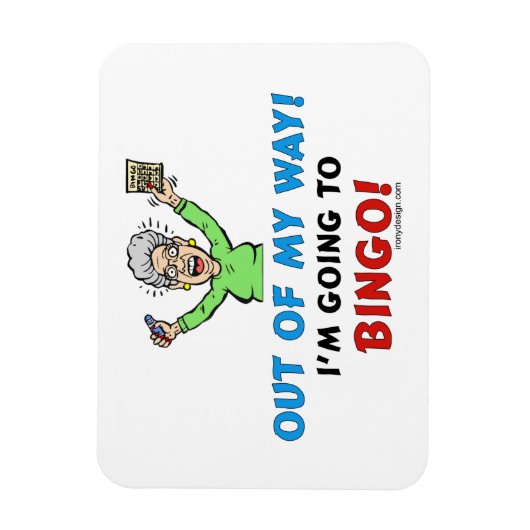 Bingo Lovers Magnet (Vertikal)