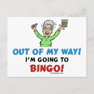 Bingo Lovers Postkarte