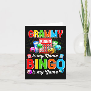 Bingo Lustige Grammy Ist Mein Name Bingo Ist Mein  Karte