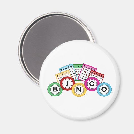 Bingo Magnet (Vorderseite/Rückseite)