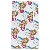 Bingo Monkey kleine Geschenktasche Geschenktüte (Vorderseite)