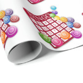 Bingo Month Geschenkpapier (Rolleneckpunkt)
