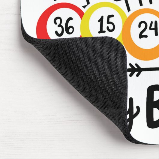 Bingo-Mousepad Mousepad (Ecke)