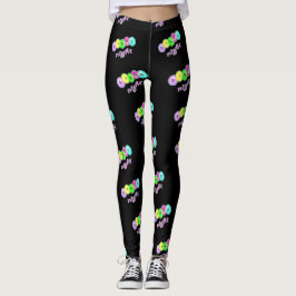 Bingo-NachtLeggings-Neon-Farben Leggings