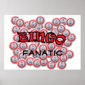 Bingo "Name" über Bingo Balls Poster (Vorne)
