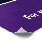 Bingo Night Banner PTO PTA Kirche Banner Poster (Ecke)