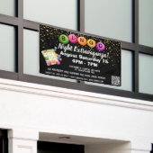 Bingo Night Fundraiser Banner (Äußeres Gebäude)