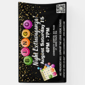 Bingo Night Fundraiser Banner (Vertikal)