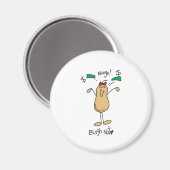 Bingo Nuss Magnet (Vorderseite/Rückseite)