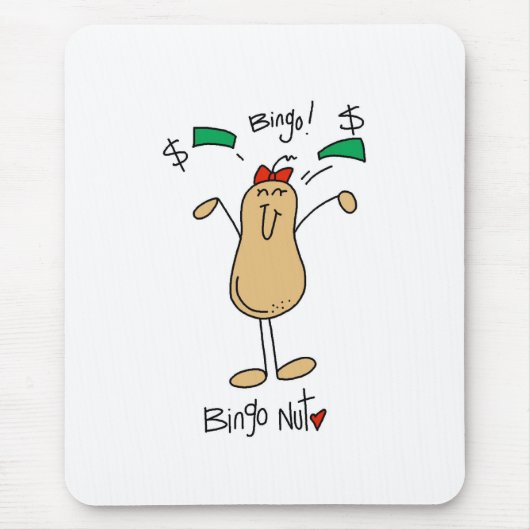Bingo Nuss Mousepad (Vorne)