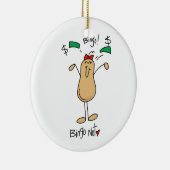 Bingo Nut T - Shirt und Geschenke Keramikornament (Rechts)