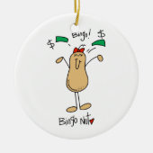 Bingo Nut T - Shirt und Geschenke Keramikornament (Vorne)