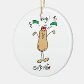 Bingo Nut T - Shirt und Geschenke Keramikornament (Links)
