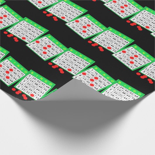 Bingo-Packpapier Geschenkpapier (Ecke)