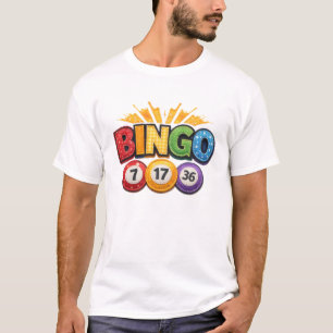 BINGO Patchwork Applikation  T-Shirt