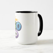 BINGO Patchwork Applikation  Tasse (VorderseiteRechts)