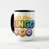 BINGO Patchwork Applikation  Tasse (Vorderseite Links)