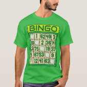 Bingo Personalisiert T-Shirt (Vorderseite)