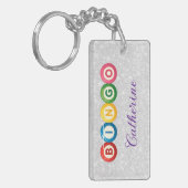 Bingo Personalized Keychain Schlüsselanhänger (Vorderseite links)
