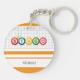 Bingo Personalized Keychain Schlüsselanhänger