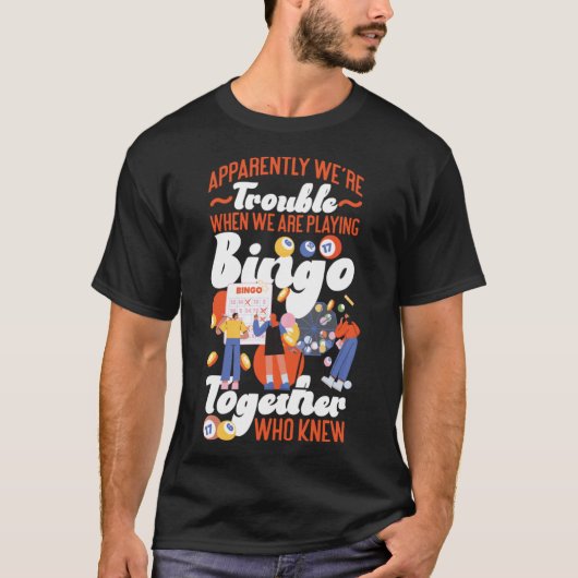 Bingo Player befreit Besties Buddies scheinbar wir T-Shirt (Vorderseite)