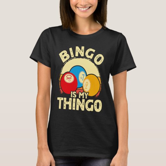 Bingo Player Bingo ist mein Ding T-Shirt (Vorderseite)