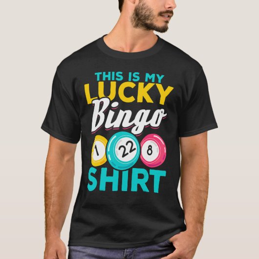 Bingo Player Das ist mein Glück Bingo Bingo T-Shirt (Vorderseite)