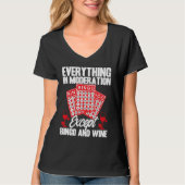 Bingo Player Everything In Moderation Except Bingo T-Shirt (Vorderseite)