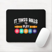 Bingo Player Funny Bingo Quote Lucky Bingo Design Mousepad (Mit Mouse)
