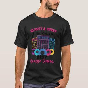 Bingo Player Gambling Lotterie Bingo Card Bingo Qu T-Shirt