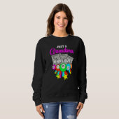 Bingo Player Grandma Gambling Nana Lottery Granny  Sweatshirt (Vorne ganz)