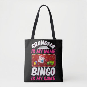 Bingo Player Großmutter Funny Bingo Oma Tasche