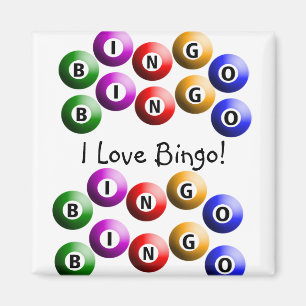 Bingo Player "I Liebe Bingo" Magnet