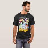 Bingo Player It Takes Balls To Yell Bingo T-Shirt (Vorne ganz)