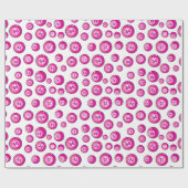 Bingo Player Rosa Balls Geschenkpapier (Flach)