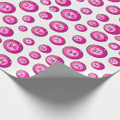Bingo Player Rosa Balls Geschenkpapier (Ecke)