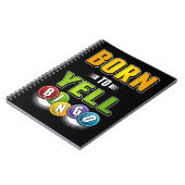 Bingo Player Spaß Men Funny Bingo Notizblock (Linke Seite)