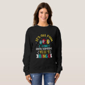 Bingo Player Yell's Bingo Saying Sweatshirt (Vorne ganz)
