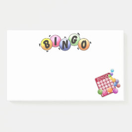 BINGO POST-IT KLEBEZETTEL