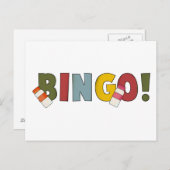 BINGO! POSTKARTE (Vorne/Hinten)