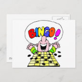 Bingo Postkarte (Vorne/Hinten)