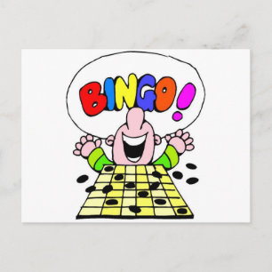 Bingo Postkarte