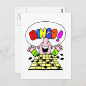 Bingo Postkarte (Vorne/Hinten)