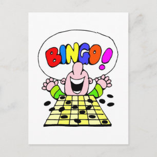 Bingo Postkarte