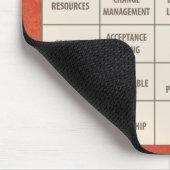 Bingo Project Management Edition Mousepad (Ecke)